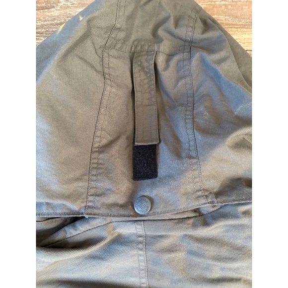 VINTAGE COLUMBIA BOULDER RIDGE 3 IN 1 JACKET MENS SIZE M GREEN BLACK *READ* - Picture 7 of 12